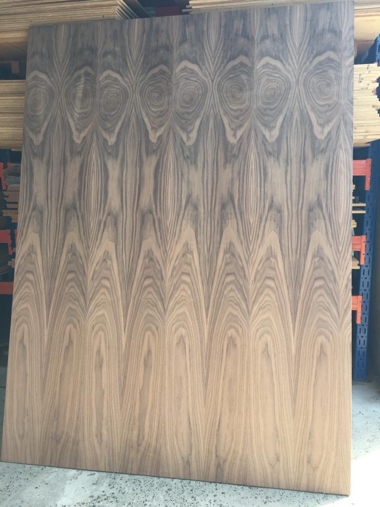 МДФ шпонований Горіх Американський 30мм 2,8х2,07м 2 сторони, фото 1