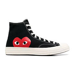 Чоловічі кеди No Brand x Comme Des Garcons Play Top Sneakers Black 42.5, 8672027 — 507