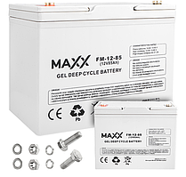 Акумулятор гелевий 85Ah 12V 4SUN MAXX GEL DEEP CYCLE (FM-12-85)
