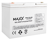 Акумулятор гелевий 85Ah 12V 4SUN MAXX GEL DEEP CYCLE (FM-12-85), фото 4