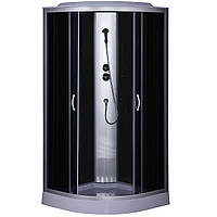 Душовий бокс півкруглий WISLOK L90GBS (L90B) BRAVO (3уп.)