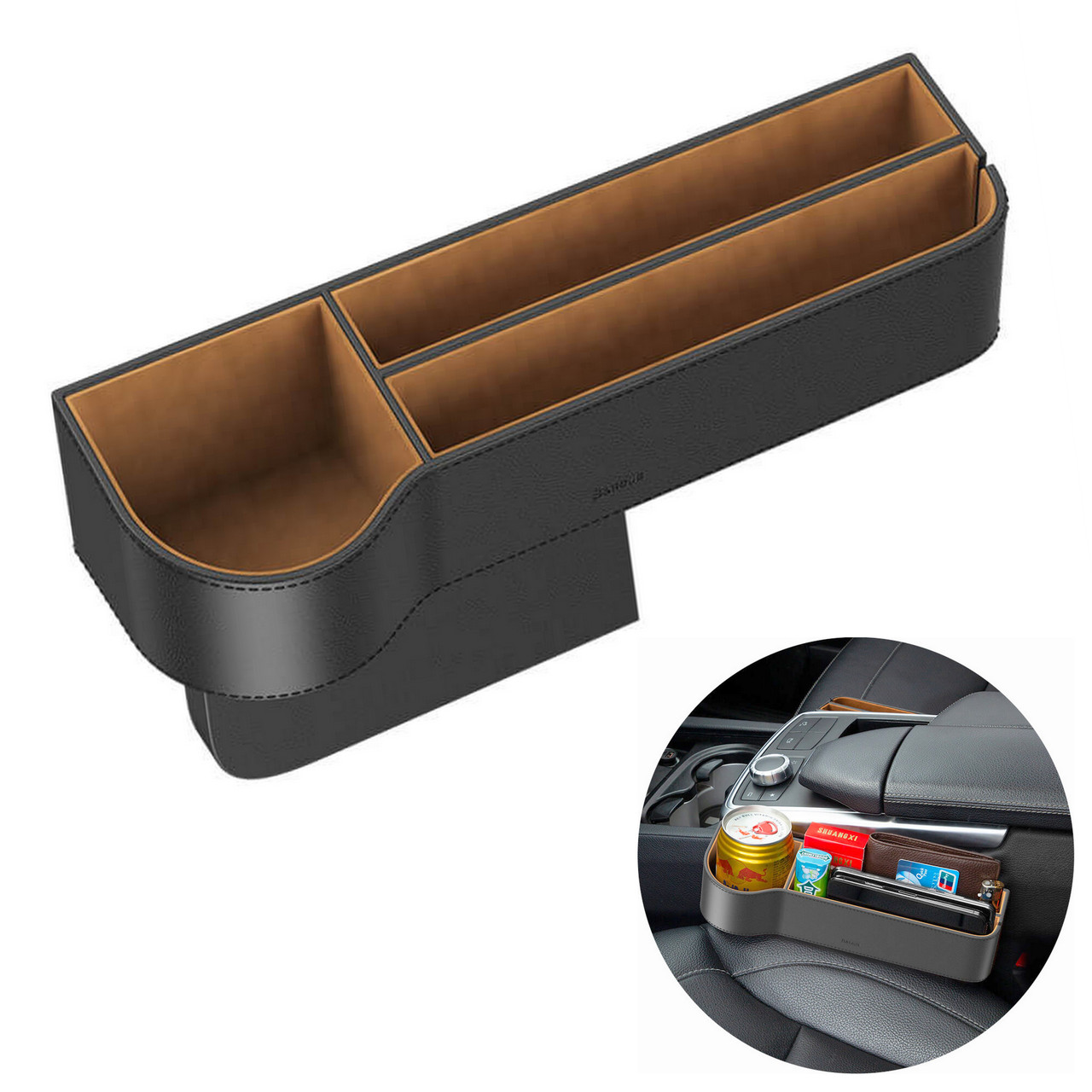 Автомобільний органайзер Baseus Elegant Car Storage Box Black (CRCWH-01)