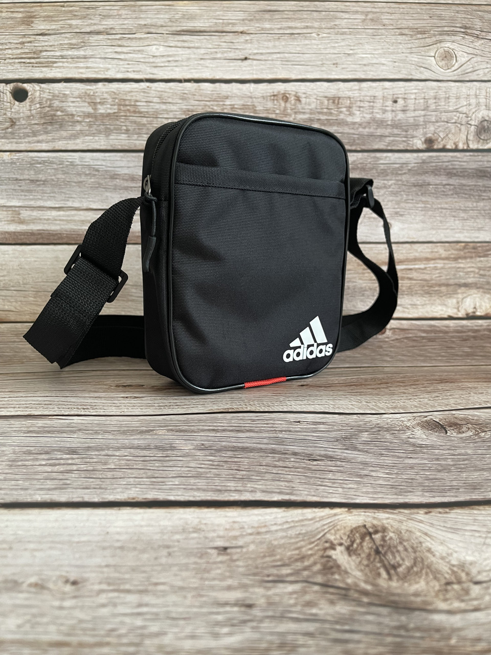 Маленька сумка на плече адідас Adidas барсетка чорна, фото 1