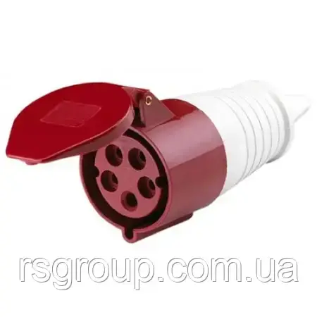 Розетка переносна 215 16А 380В 3Р+N+Е IP44