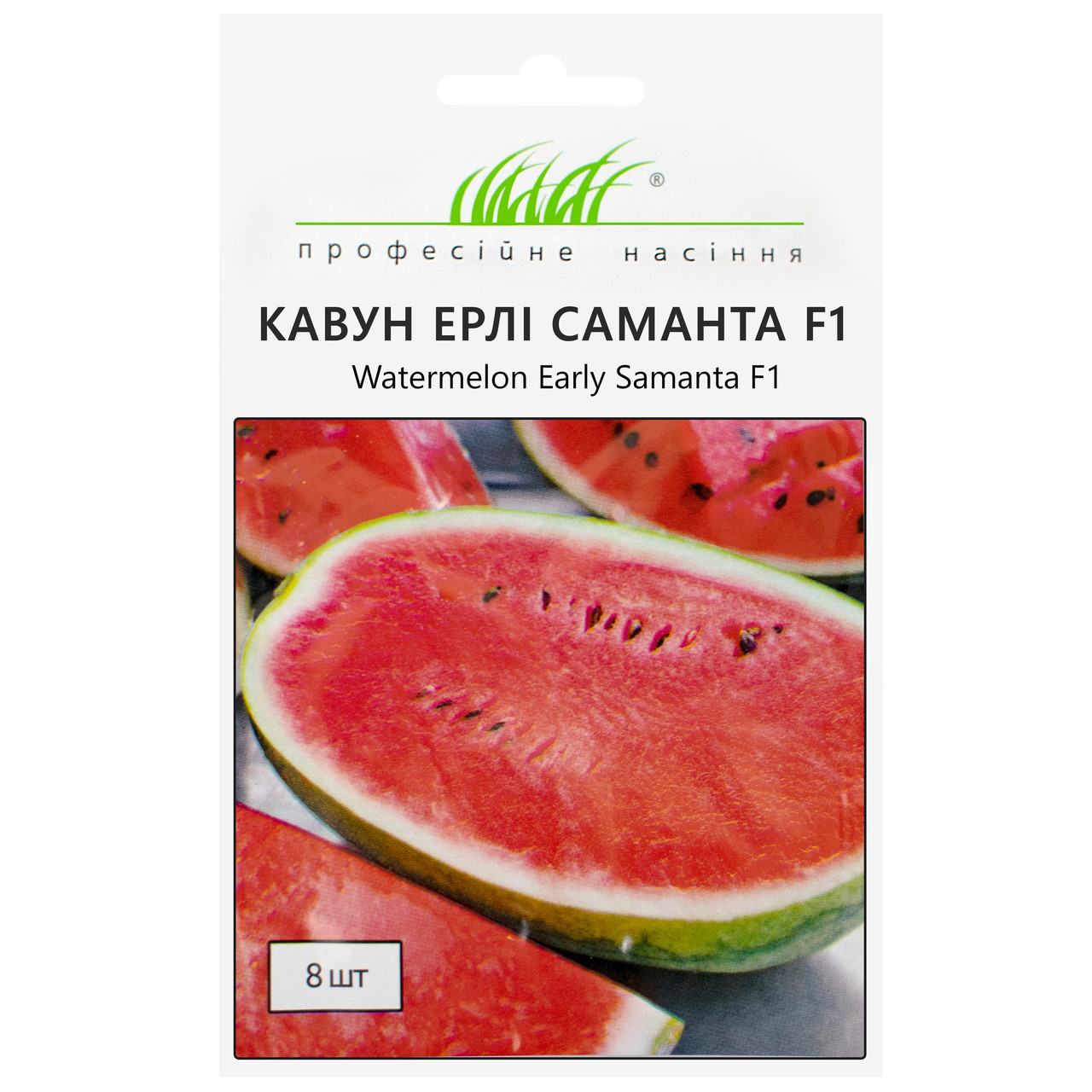 Кавун Ерлі Саманта F1 8 шт United Genetics Професійне насіння, фото 1