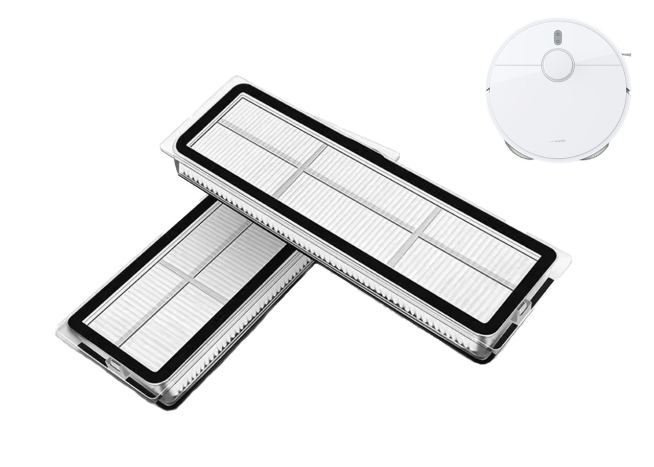 Фільтри 2шт для Xiaomi Mi Robot Vacuum-Mop 1C / 2Pro+,Mop 2 ,Mop 2Ultra , X10 ,X10+, S10+S20+