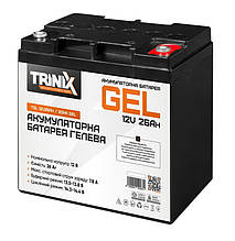 Акумуляторна батарея гелева Trinix TGL 12V 26AH