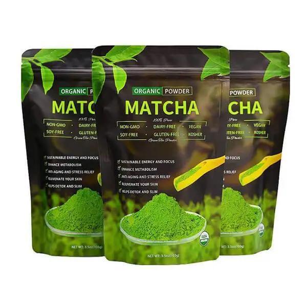 Органічний чай матча Matcha Organic Powder Chinaherbs 100 г