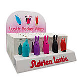 Мінівібратор Adrien Lastic Dolphin блакитний, 7.5 х 2.5 см, фото 4