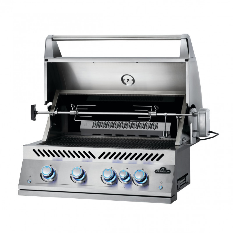 Вбудований газовий гриль Napoleon 700 Series BIG32, неірж. BIG32RBPSS-RU Код: 010719