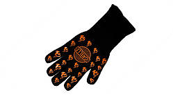 Терморозкавичка для гриля BBQ GRILLI Orange 888845 Код: 011815