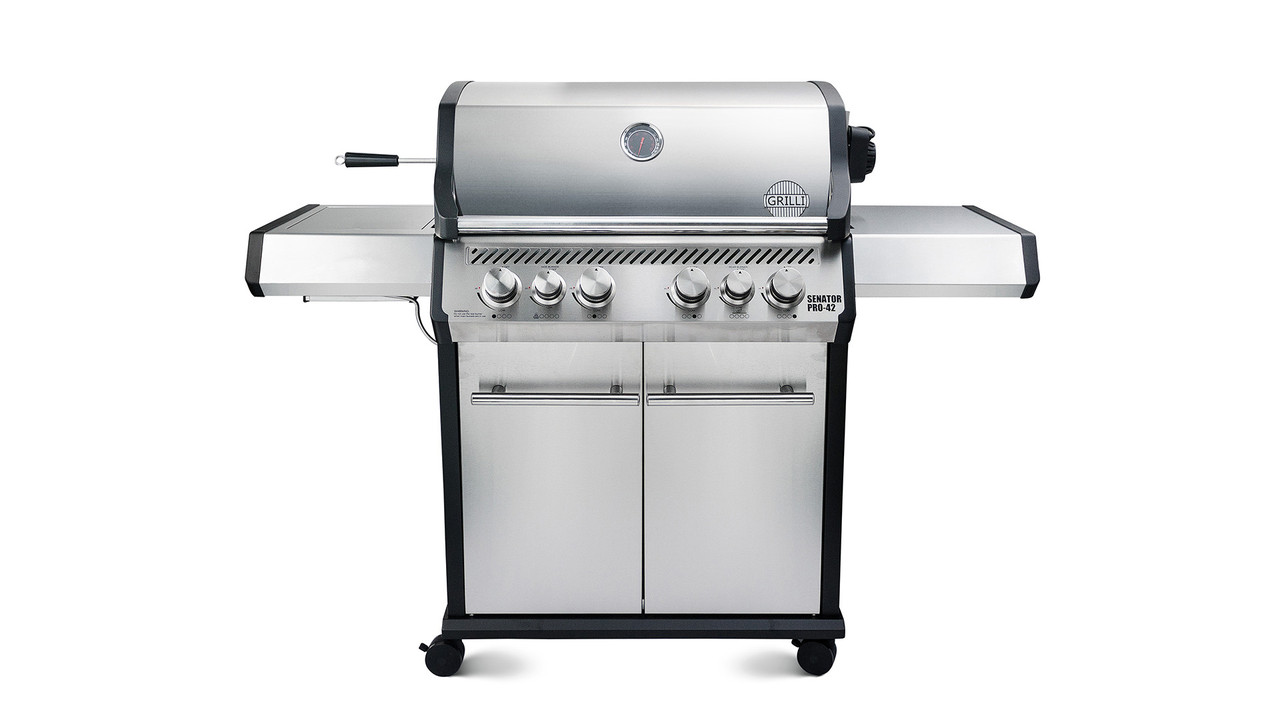 Газовий гриль Senator Pro-42 з системою BBQ Block Fire GRILLI 700477 Код: 012037, фото 1