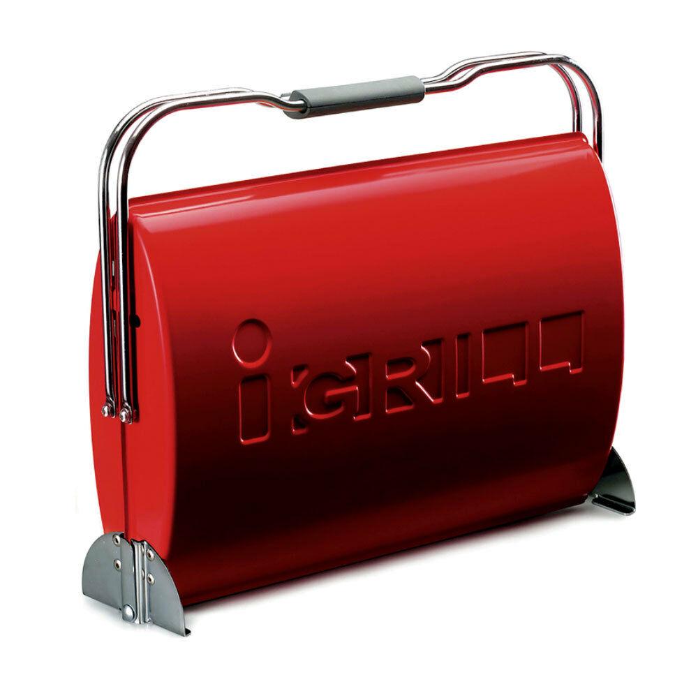 Портативний вугільний гриль I-GRILL O-GRILL червоний Код: 009055
