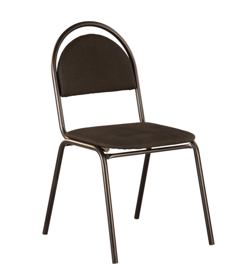 Стілець офісний Seven black тканина С-11 чорна (Новий Стиль ТМ)