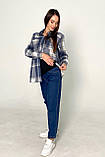 Джинси для вагітних 2225 0054 темно-сині, фото 2