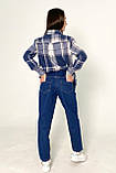 Джинси для вагітних 2225 0054 темно-сині, фото 4