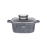 Каструля алюмінієва мармур 2,7 л 1220 SN — "I" Індукція