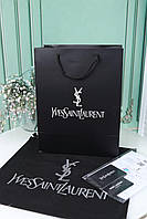 Фірмове паковання Saint Laurent, паковання на подарунок. Подарункова брендова упаковка Ів Сен-Лоран