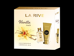 Жіночий подарунковий набір La Rive Vanilla Touch (Парфумова вода 90 мл + гель для душу 100 мл)