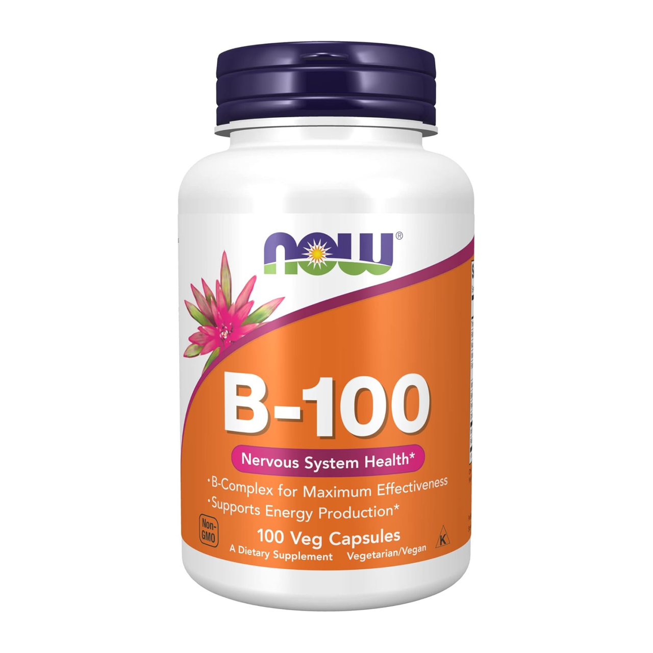 В-100 Now Foods Вітаміни групи Б, Б-100, 100 капсул