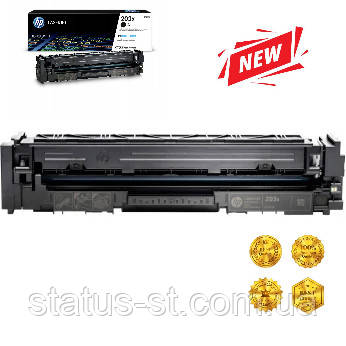 Картридж HP 203X black (CF540X) для принтера CLJ Pro M254nw, M254dw, M280nw, M281fdn, M281fdw аналог