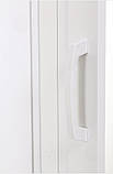 Двері гармошка посилені, Білий 850*2030, товщина 12 мм. Двері міжкімнатні складні. Доставка, фото 4