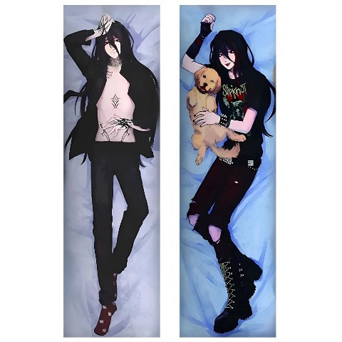 Дакімакура 180х60 см Роман Сатибалдіев The Promise of Hope Подушка з наволочкою обнімашка, фото 1