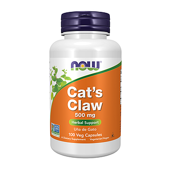Котячий кіготь Now Foods Cat&apos;s Claw 500 мг 100 капсул