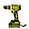 Дриль-шурупокрут акумуляторний ударний DeWalt (36V, 6 AH) з металевим патроном 10 мм Деволт mm, фото 5