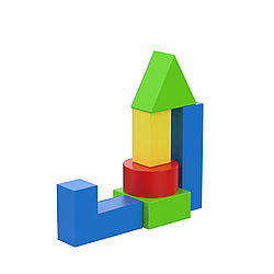 Констурктор Гра 6 елементів KIDIGO, (41038)