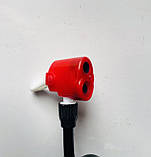 Велосипедний насос. Насос для велосипеда. Насос для мопеда. Насос мото, фото 3