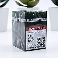 Голки GROZ-BECKERT для промислових швейних машин DBx1 16x257 70/10 / в пластині 10 штук