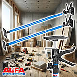 Підйомник для гіпсокартону MAX(MAX454) + Телескопічна опора 115-290 см.(2 шт) ALHTS2E, фото 3