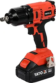 Гайковерт акумуляторний 700 Нм YATO YT-82806 (1АКБ 18В/4Am+ЗУ)