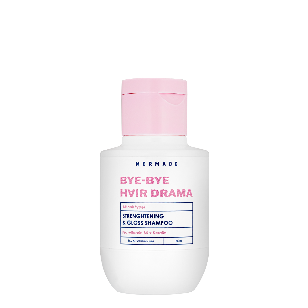 Шампунь для волосся зміцнюючий Mermade Keratin & Pro-vitamin B5 85 мл