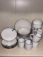 Сервіз Ardesto Bagheria 30 предметів WGC білий