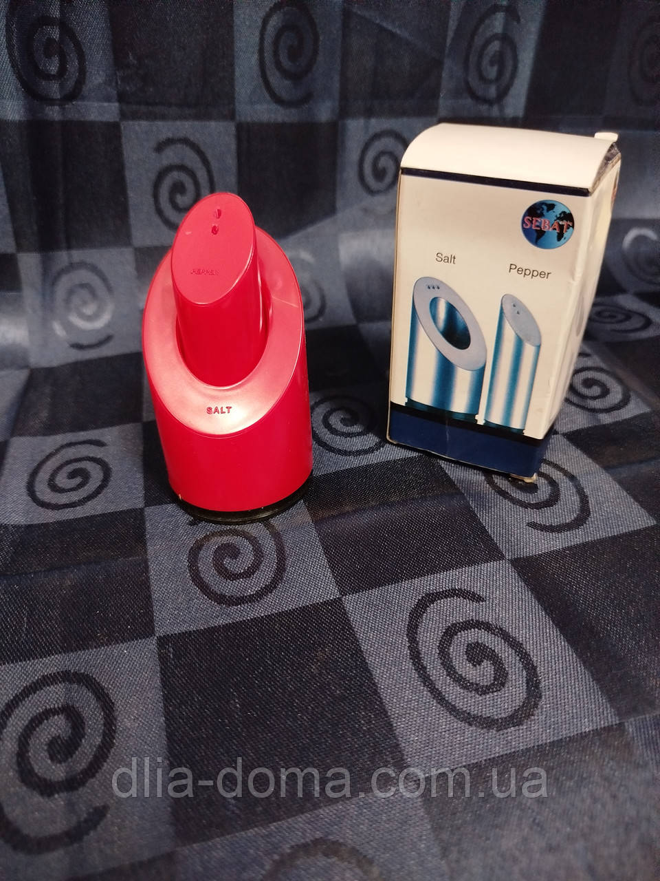 Набор для специй 2-х пред. пластмас. / соль-перец /  №862, фото 1