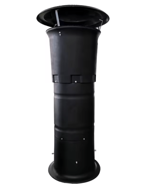 Шахта вентиляційна D-630 мм, 220 V з сервоприводом, фото 1