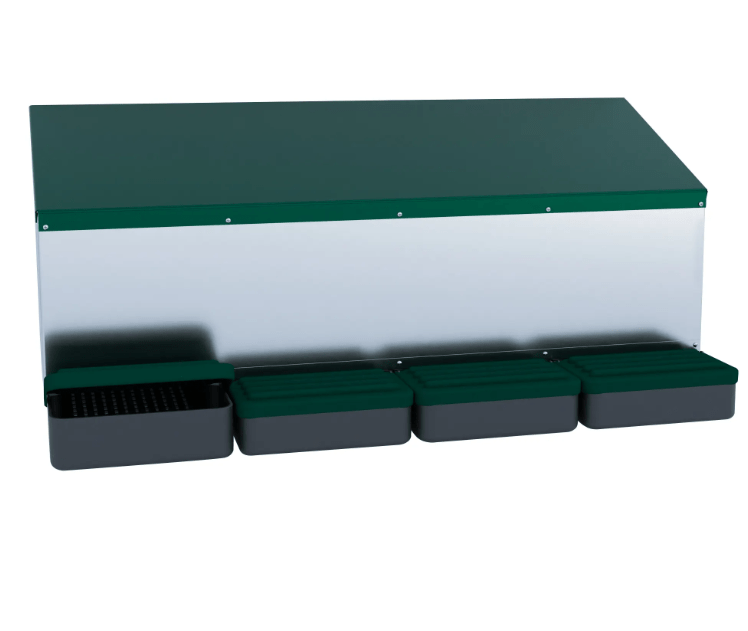 Гніздо для курей несучок MG04-s(4 секції), фото 1