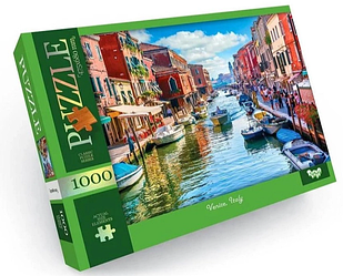 Пазли дитячі Venice, Italy 475х680 мм 1000 елементів Danko Toys