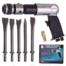 Пневматичний відбійний молоток, ударний молоток AT-2060L Автоматичний + Наконечники