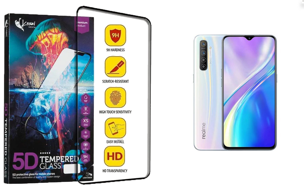 Захисне скло Krazi 5D для Realme X2, X2 Pro, фото 1