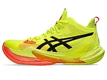 Кросівки Волейбольні Високі Чоловічі Asics METARISE 2 PARIS 1051A078-750 Safety Yellow/Black, фото 6