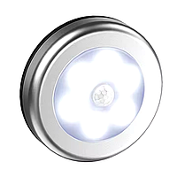 Бездротовий LED світильник  з датчиком руху на батарейках