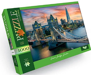 Пазли Тауерський міст Лондон 1000 елементів Danko toys Tower Bridge London