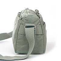 Сумка жіноча Текстиль поліамід 1653 d.green, Купити жіночу сумку гуртом і в роздріб в Одесі 7 км, фото 5