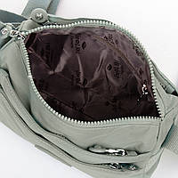 Сумка жіноча Текстиль поліамід 1653 d.green, Купити жіночу сумку гуртом і в роздріб в Одесі 7 км, фото 6