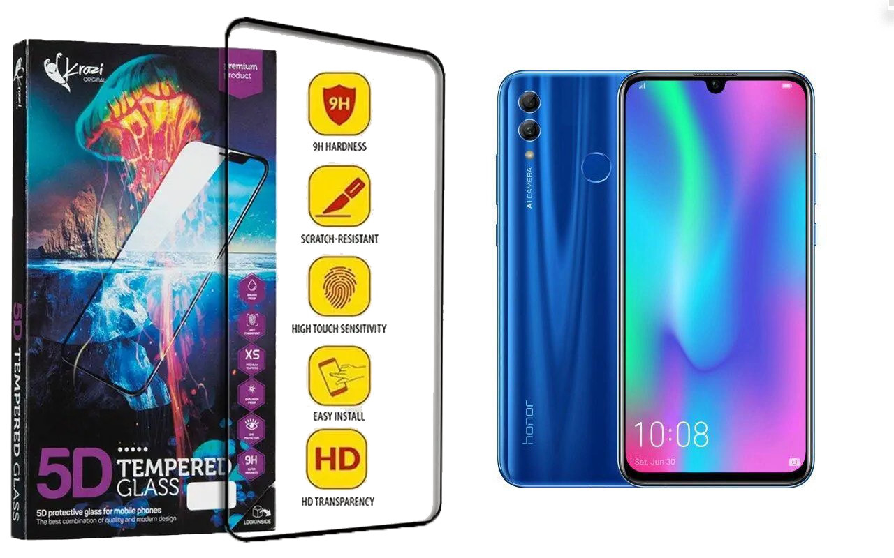 Захисне скло Krazi 5D для Huawei Honor 10 Lite, фото 1