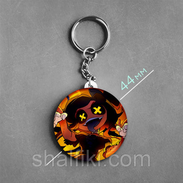 "Сін (Дрони-вбивці / Murder Drones)" брелок круглий Ø44 мм, фото 1