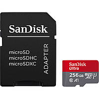 Карта пам'яті SanDisk 256GB microSDXC class 10 UHS-I Ultra (SDSQUAC-256G-GN6MA) s